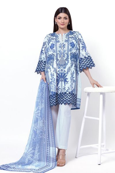 Embroidered | Lawn | Fabrics 3 Piece | GBP 13.50