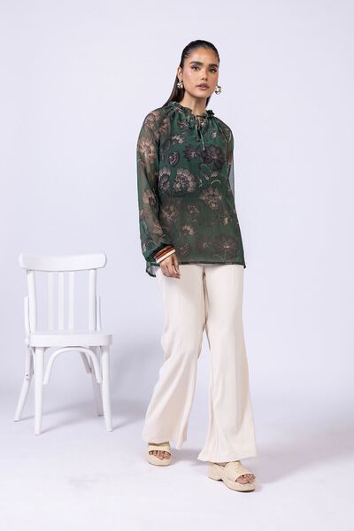 Dyed | Heavy Georgette | Trousers | GBP 4.50