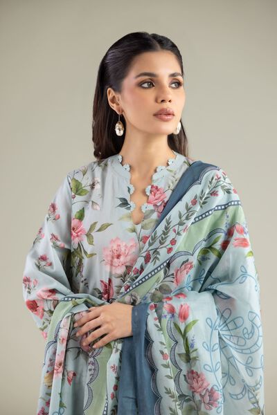 Embroidered | Lawn | Fabrics 3 Piece | GBP 35.00