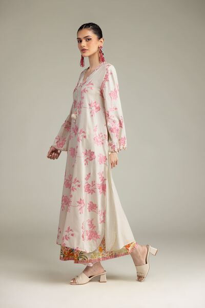 Embroidered | Raw Silk | Pants | GBP 30.00