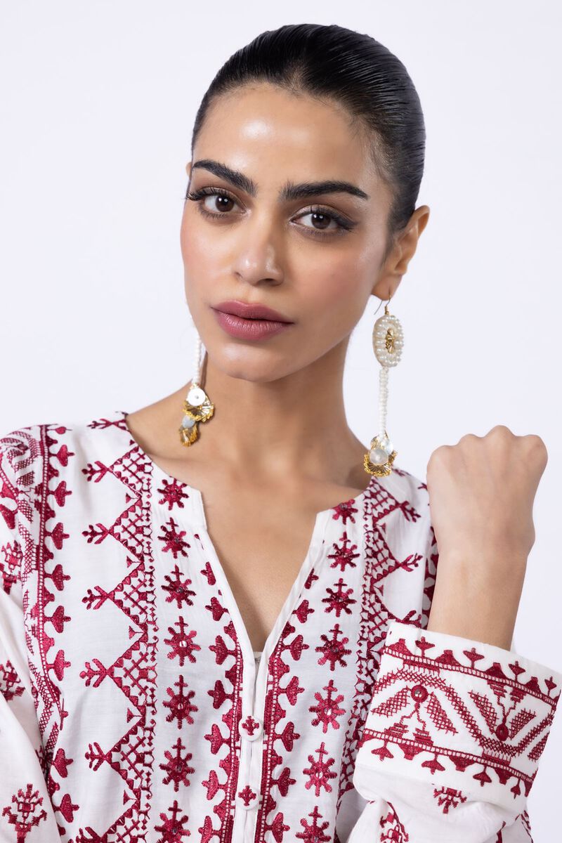 Embroidered | Raw Silk | Kurta | GBP 20.00
