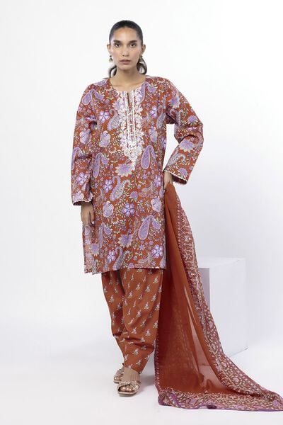 Embroidered | Lawn | Fabrics 3 Piece | GBP 10.50