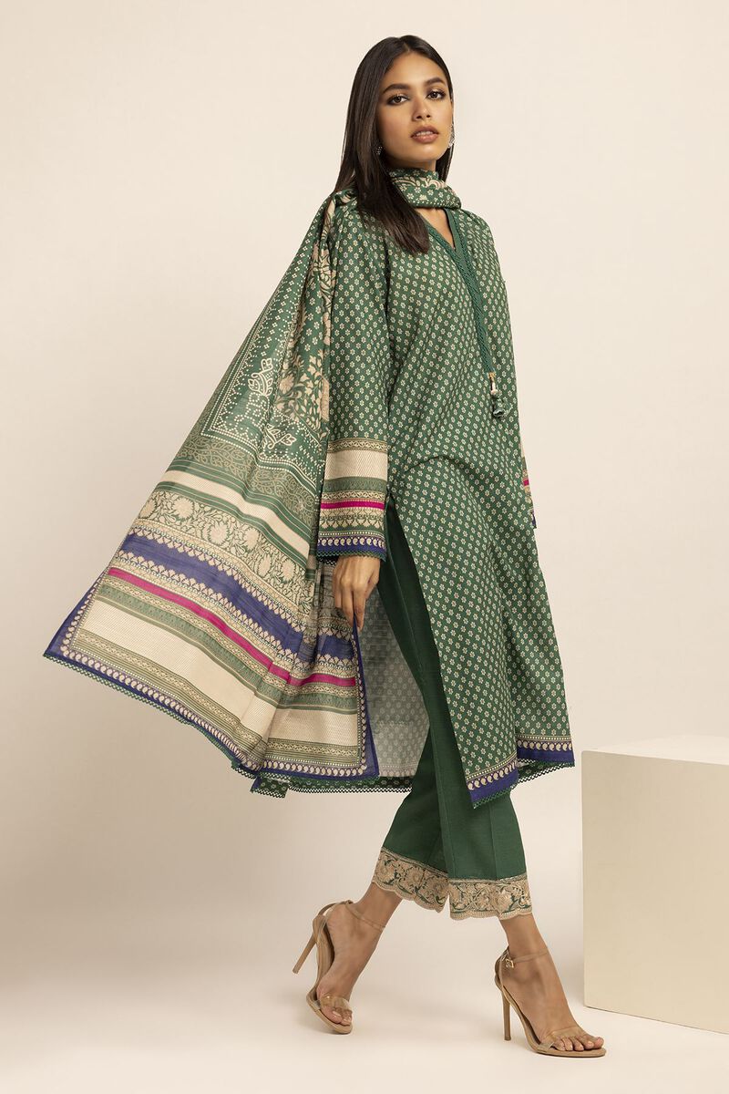 Embroidered | Light Khaddar | Fabrics 3 Piece | null