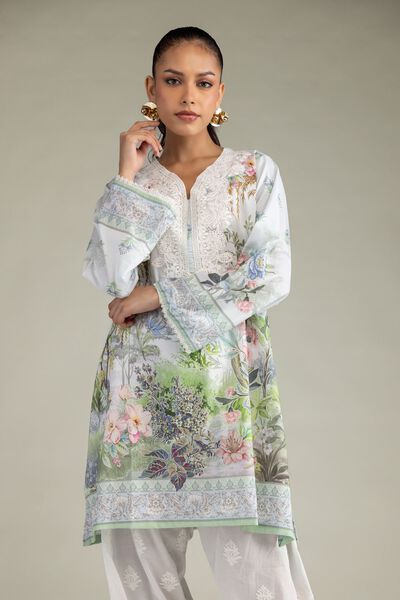 Embroidered | Cambric | Tailored 2 Piece | GBP 45.00