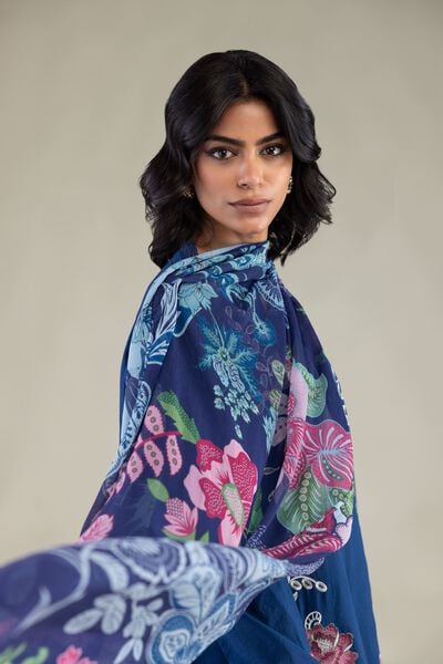 Embroidered | Cambric | Cambric Tailored 3-Piece | GBP 75.00