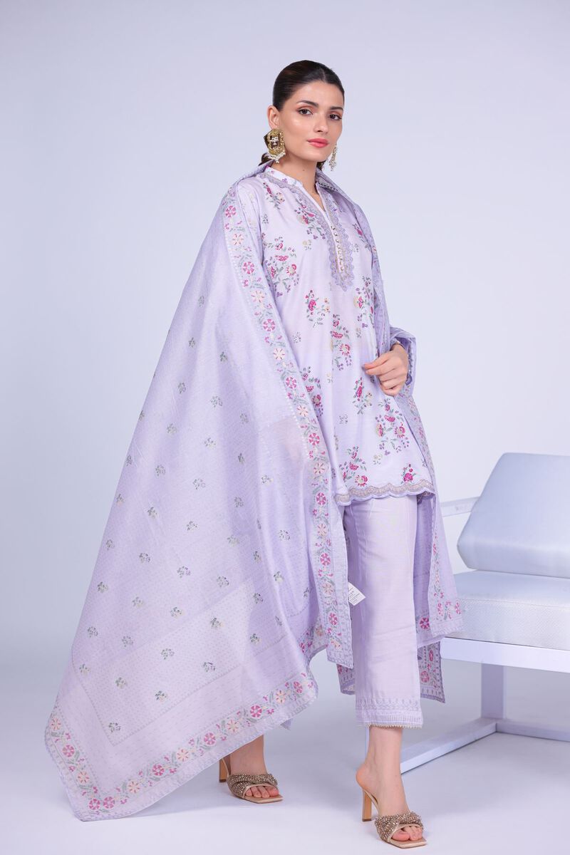 Embroidered | Cotton Net | Dupatta | GBP 30.00