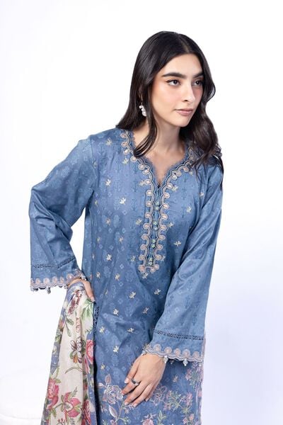 Embroidered | Broshia | Tailored 3 Piece | GBP 65.00