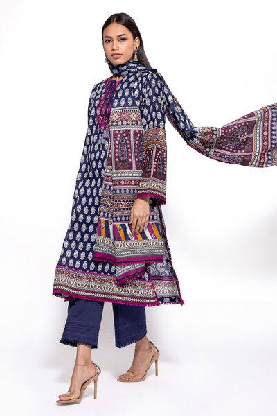 Lawn | Embroidered | Fabrics 3 Piece | GBP 12.50