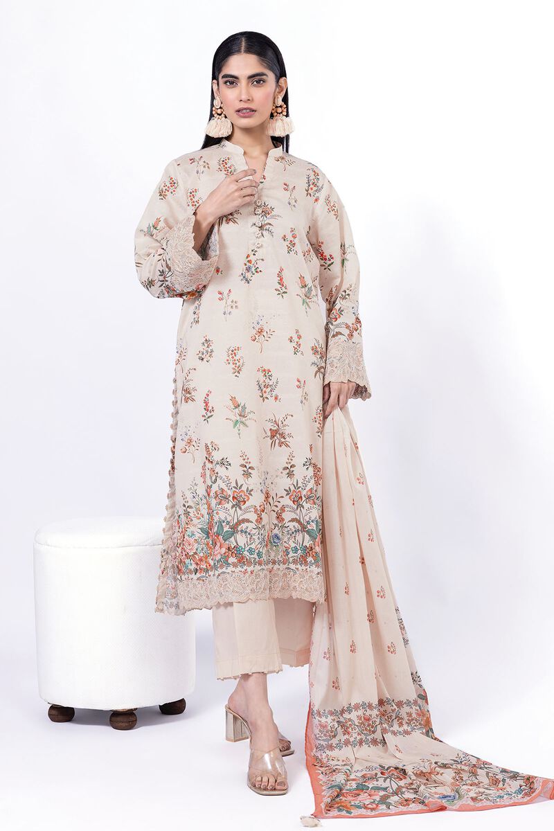 Embroidered | Lawn | Fabrics 3 Piece | null