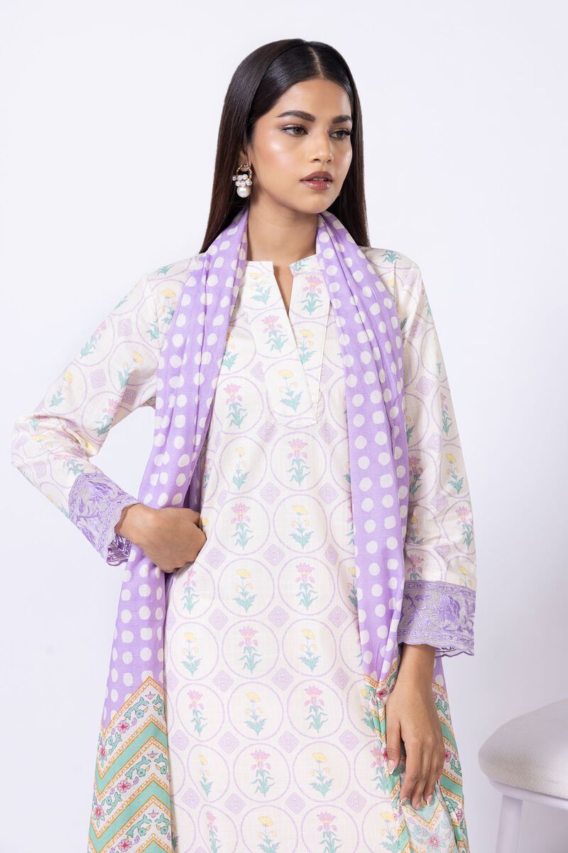 Printed | Slub Lawn | Dupatta | GBP 8.50