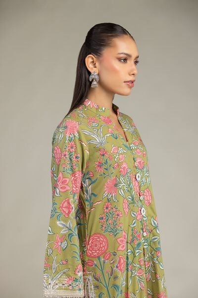 Embroidered | Cotton Viscose | Cotton Viscose Kurta | GBP 40.00