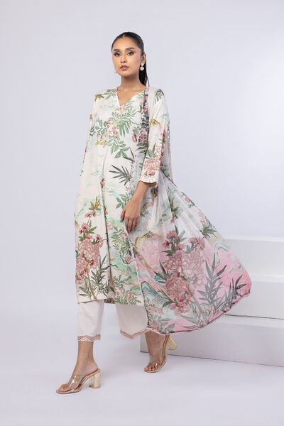 Printed | Polyester Crinkle Chiffon | Dupatta | GBP 15.00