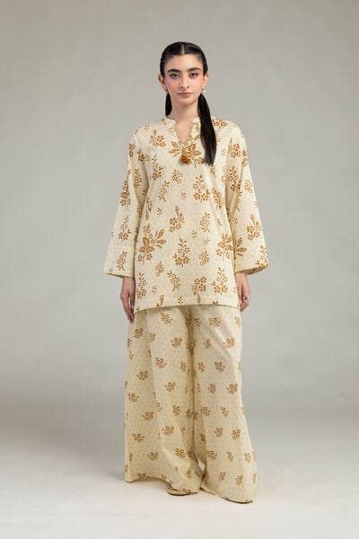 Printed | Cotton Dobby | Floral Cotton Pants | GBP 25.00