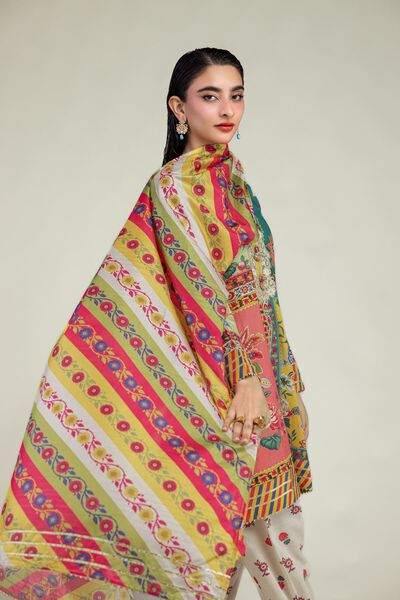 Embroidered | Mesuri | Mesuri Floral Dupatta | GBP 20.00
