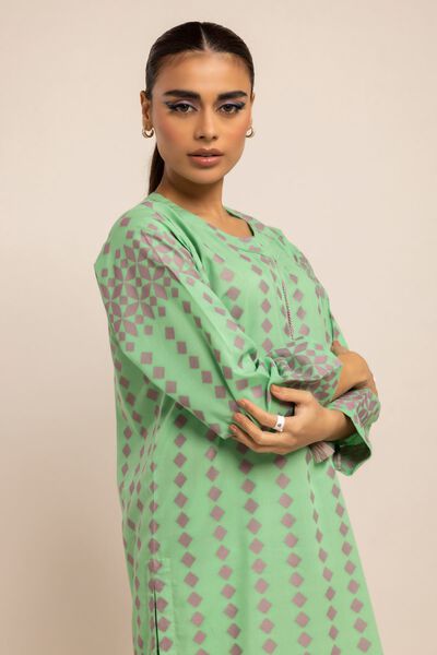 Classic Kurta, GREEN, hi-res