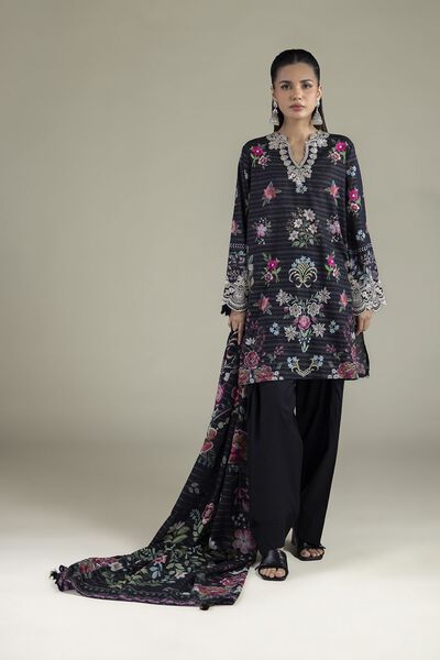 Embroidered | Messuri | Fabrics 3 Piece | GBP 28.00