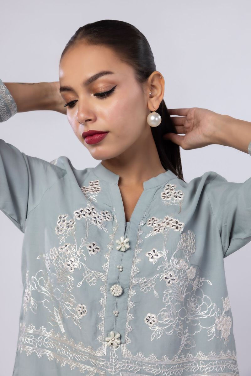 Embroidered | Russian Raw Silk | Kurta | null