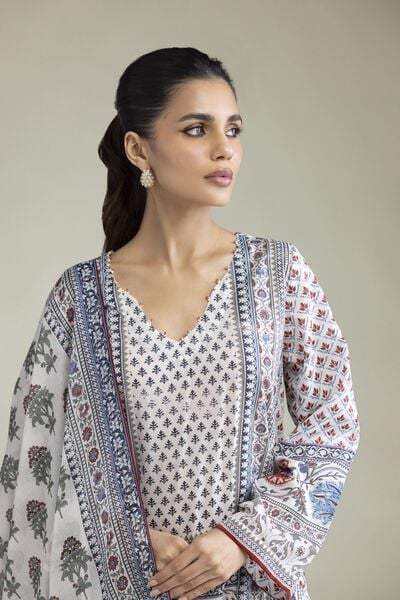 Embroidered | Lawn | Fabrics 3 Piece | GBP 40.00