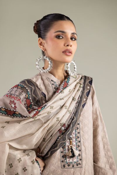 Embroidered | Broshia | Fabrics 3 Piece | GBP 45.00