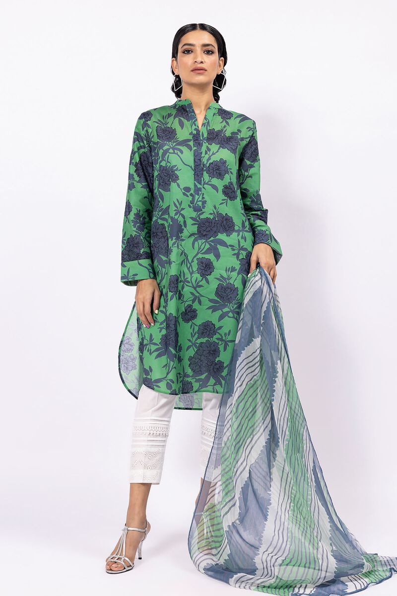 Lawn | Printed | Fabrics 2 Piece | Top Dupatta | null