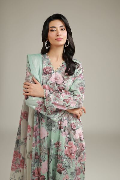 Embroidered | Lawn | Fabrics 3 Piece | GBP 35.00