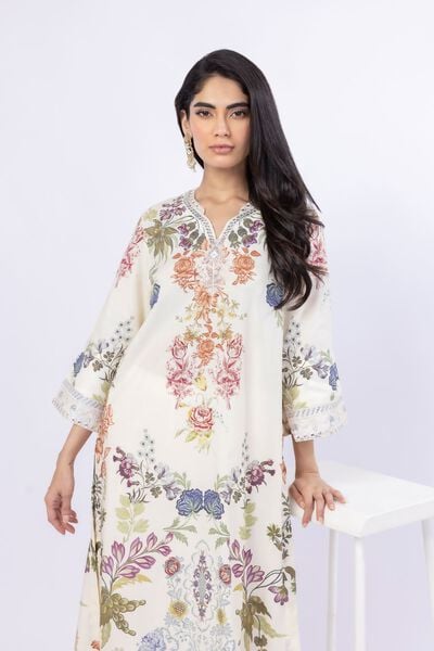 Embroidered | Russian Raw Silk | Kurta | GBP 40.00