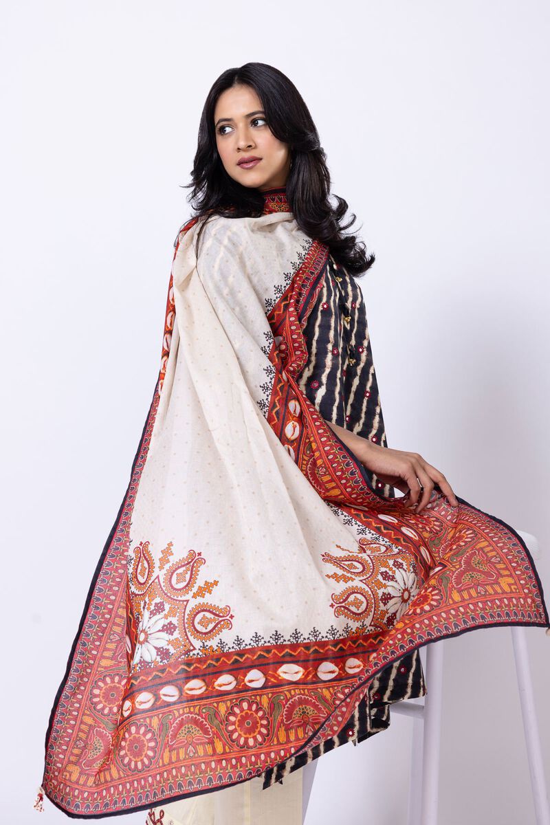 Printed | Cotton Square | Dupatta | GBP 17.00