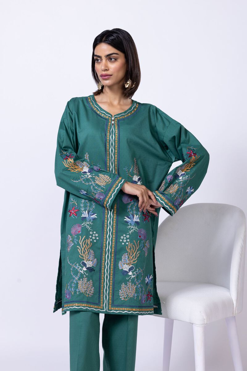 Embroidered | Cotton Dobby | Kurta | GBP 17.50