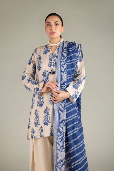 Printed | Lawn | Tailored 3-Piece Lawn | GBP 50.00