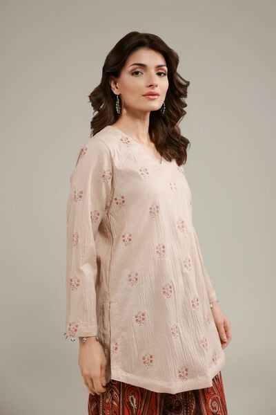 Embroidered | Cotton Crinkle | Kurta | GBP 30.00