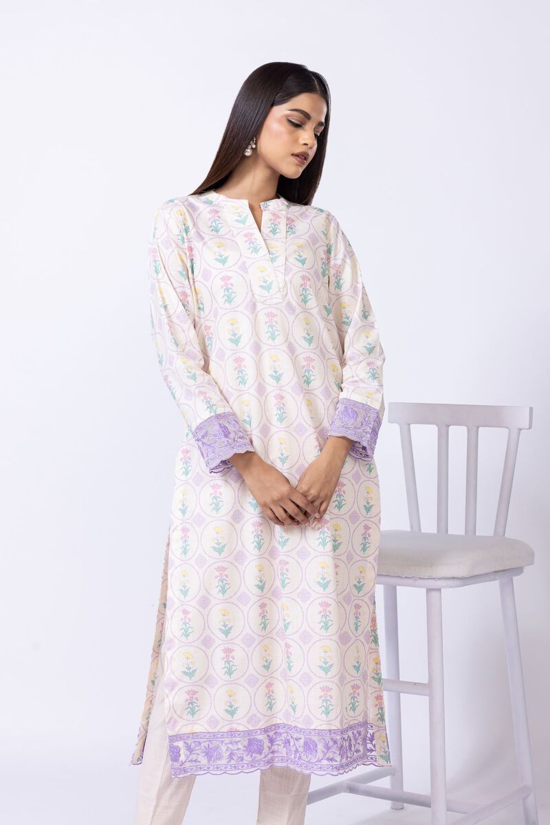 Embroidered | Crosshatch Poplin | Kurta | GBP 15.00