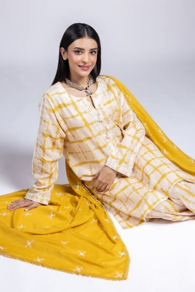 Embroidered | Cotton Square | Dupatta | GBP 17.00