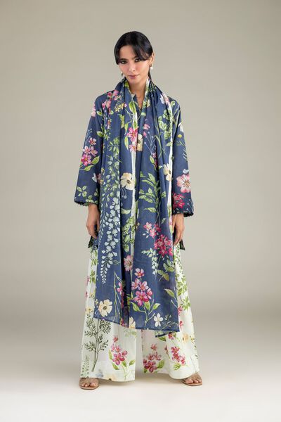 Printed | Cambric | Floral Printed Shalwar | GBP 7.50