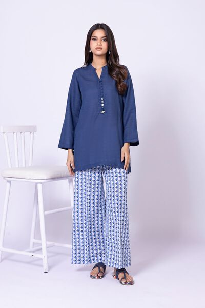Dyed | Textured Cotton | Kurta | GBP 20.00