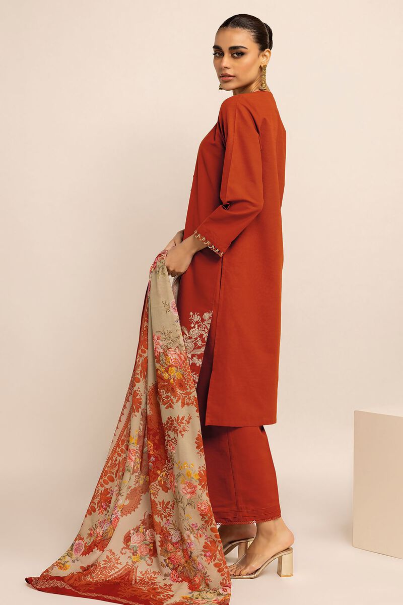 Embroidered | Crosshatch | Fabrics 3 Piece | null