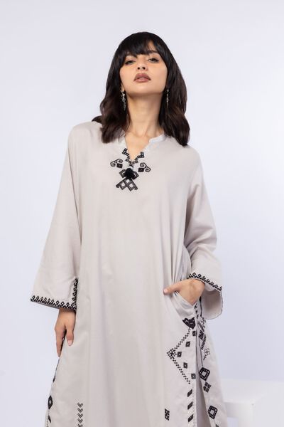 Embroidered | Cotton Dobby | Kurta | GBP 30.00