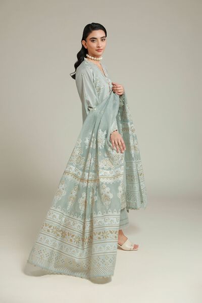 Embroidered | Cambric | Cambric Tailored Set | GBP 70.00