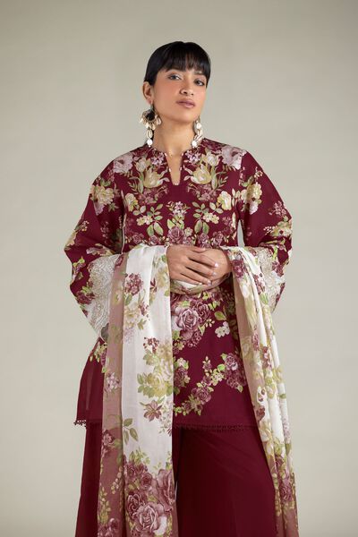 Embroidered | Lawn | Tailored 3-Piece Lawn | GBP 50.00