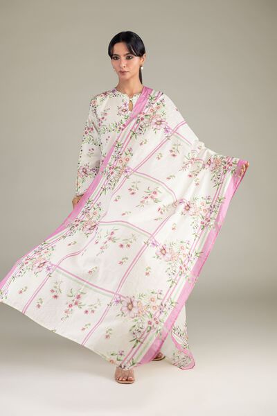 Printed | Lawn | Floral Lawn Dupatta | GBP 25.00