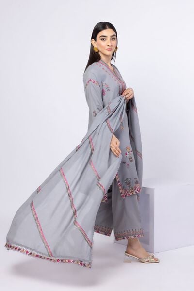 Embroidered | Light Thai Silk | Dupatta | GBP 30.00