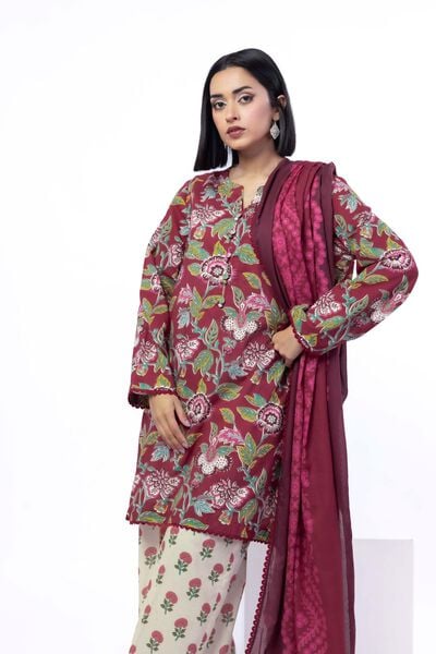 Printed | Cotton | Fabrics 3 Piece | GBP 25.00