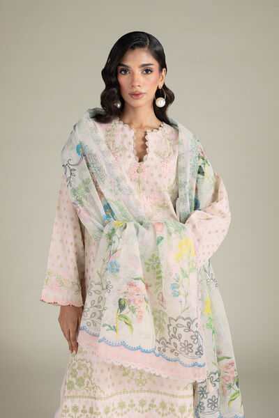 Embroidered | Jacquard | Fabrics 3 Piece | GBP 30.00