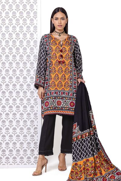 Printed | Marina Twill | Tailored 3 Piece | GBP 18.00