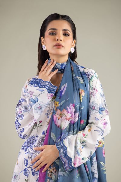 Embroidered | Lawn | Fabrics 3 Piece | GBP 35.00