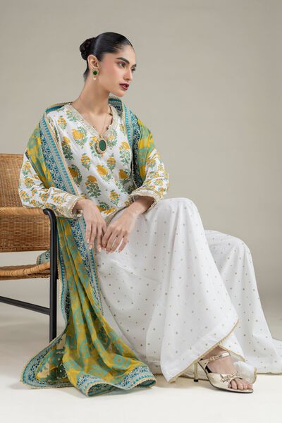 Embroidered | Raw Silk | Kurta | GBP 50.00
