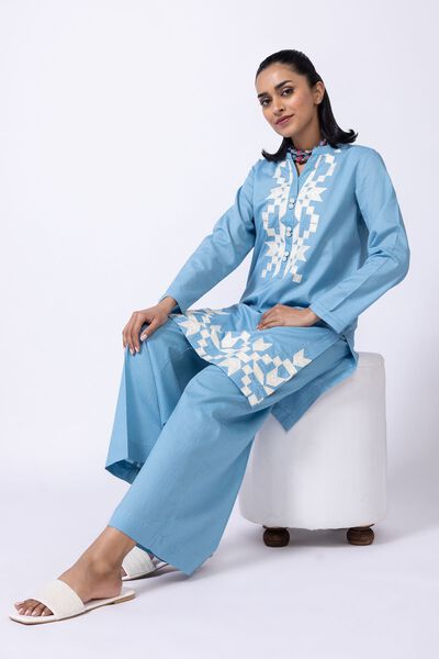 Embroidered | Cotton Dobby | Kurta | GBP 30.00
