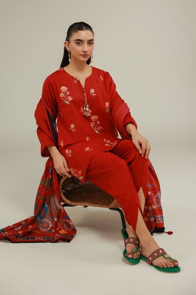 Embroidered | Cotton Dobby | Kurta | GBP 30.00