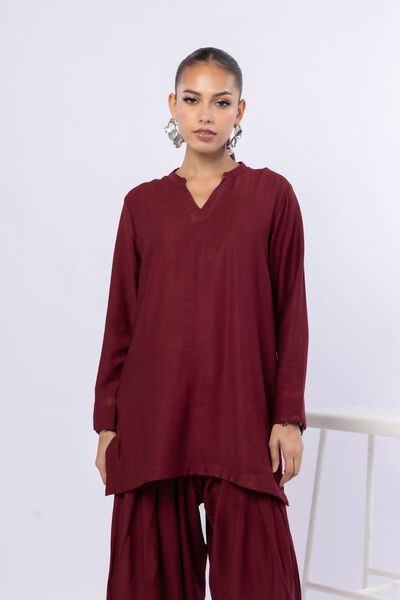 Dyed | Cotton Vortex Wrinkle | Kurta | GBP 25.00