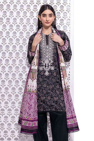 Lawn | Embroidered | Fabrics 3 Piece | GBP 12.50