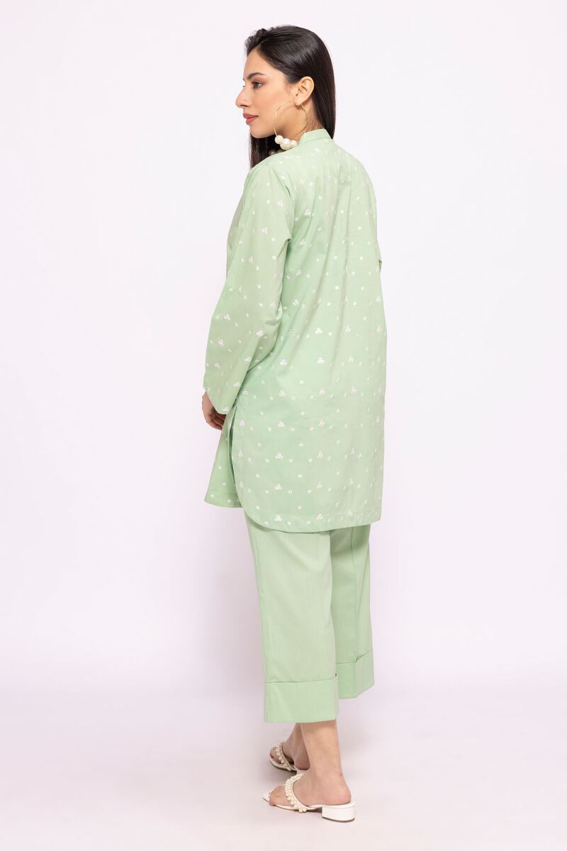 Kurta | Embroidered, GREEN, hi-res image number null
